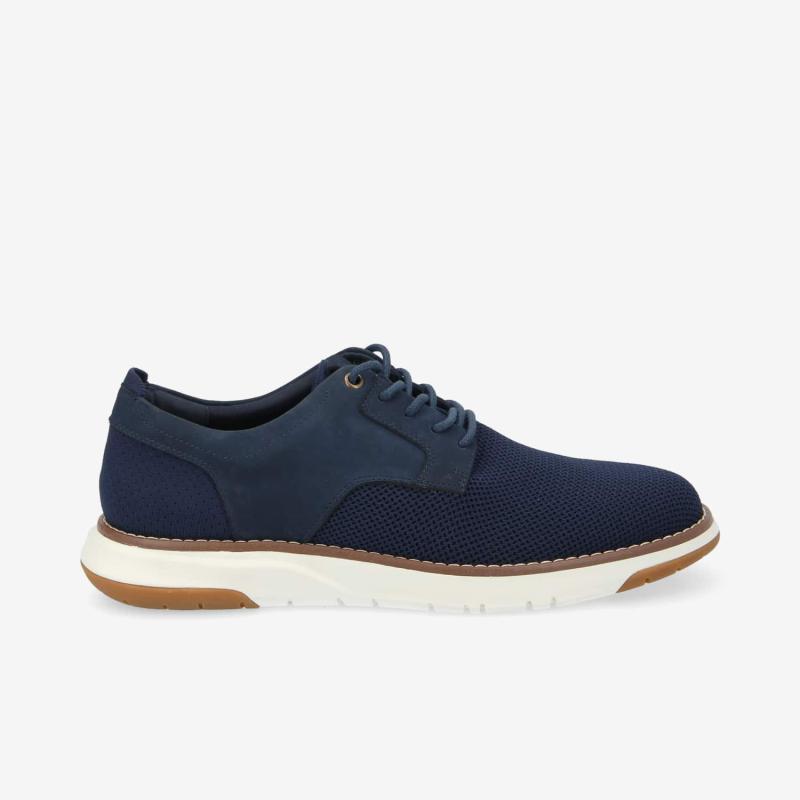 ECHO II DERBY M - FLEX/NUBUCK -  BLEU MARINE